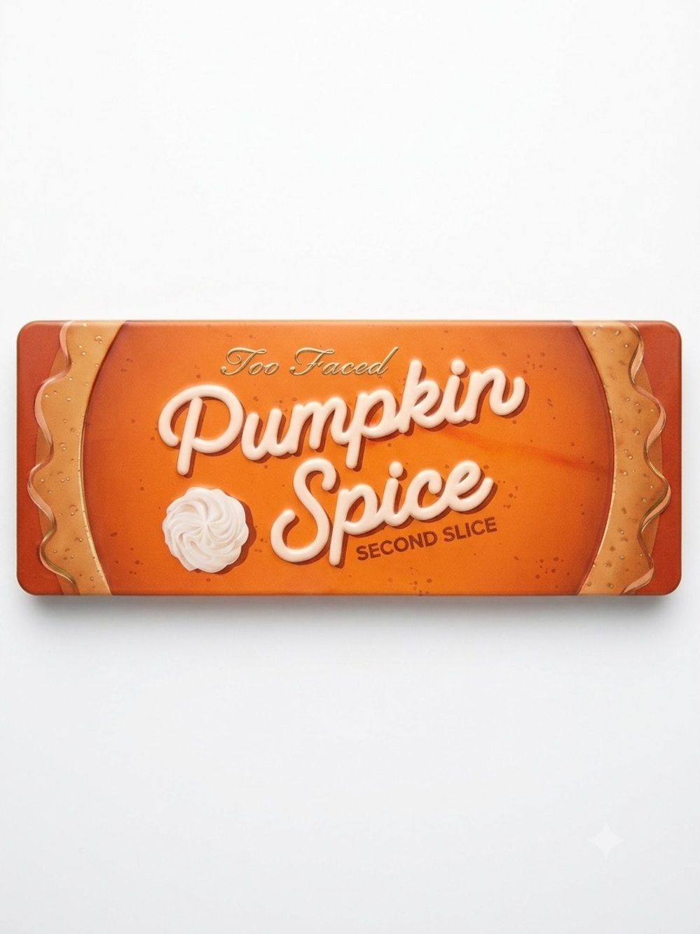 Too Faced Pumpkin Spice Eyeshadow Palette — Orange, Cream, Gold